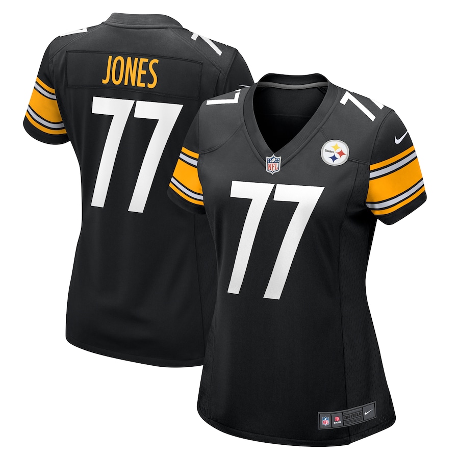 Broderick Jones Pittsburgh Steelers Women’s Game Jersey – Black