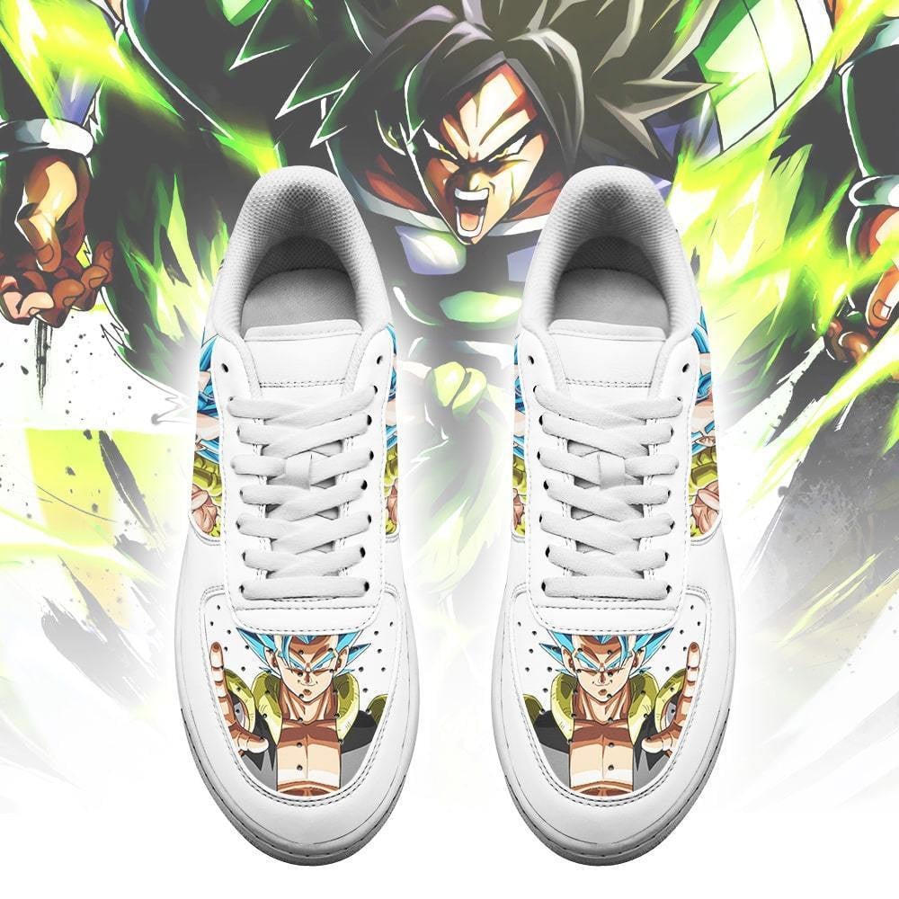 Broly Air Sneakers Custom Anime Dragon Ball Shoes Simple Style