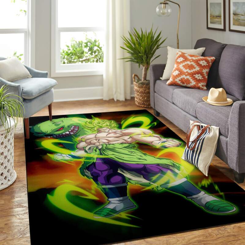 Broly And Pet Carpet Area Rectangle Rug