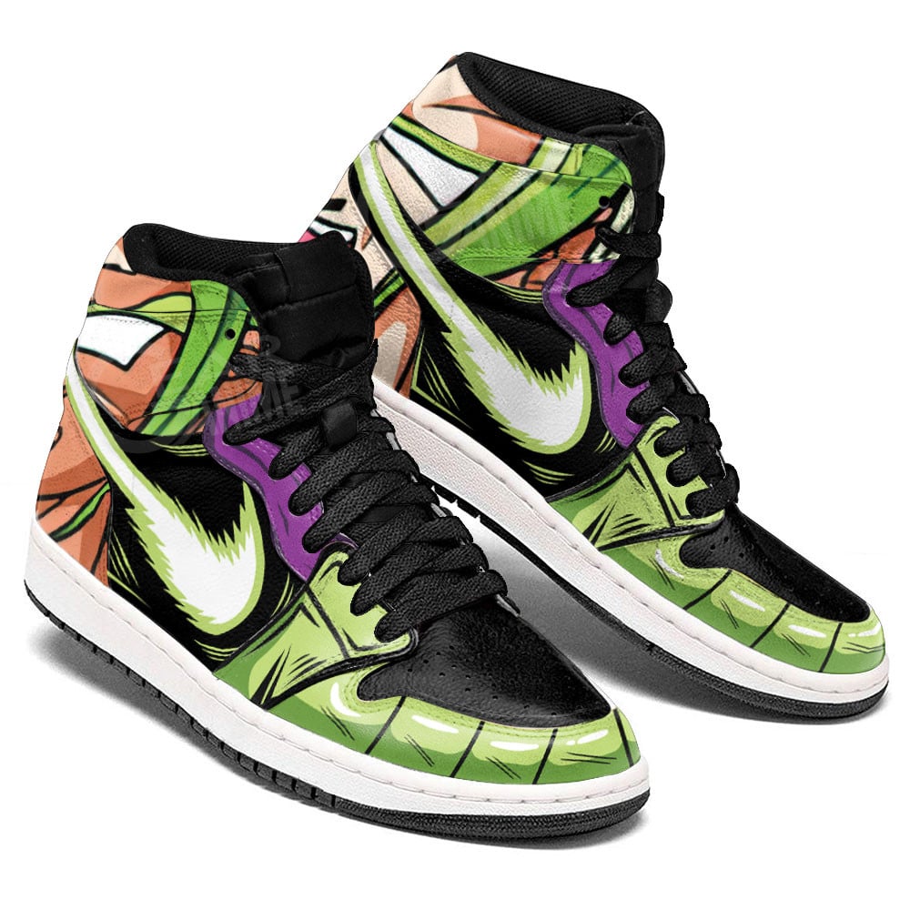 Broly JD1s Sneakers Dragon Ball Anime Shoes, Air Jordan Hightop