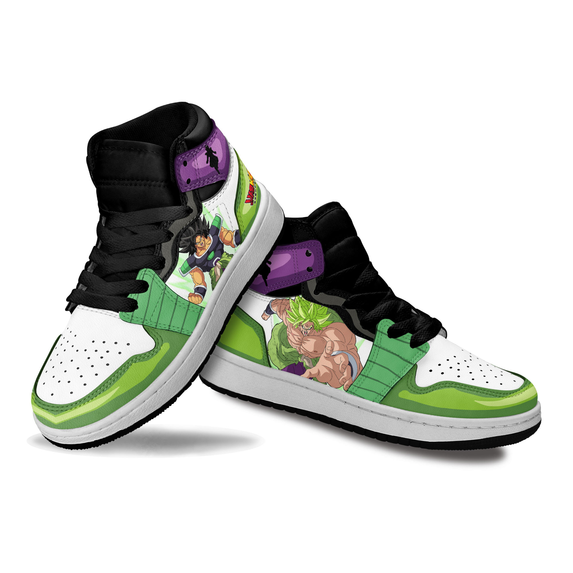 Broly Kids Sneakers Custom Dragon Ball Anime Shoes For Kids