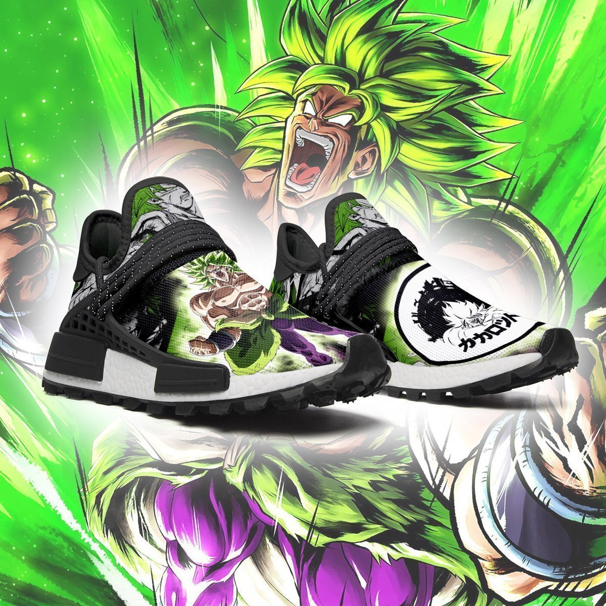 Broly Shoes Power Dragon Ball Anime Sneakers, NMD Shoes