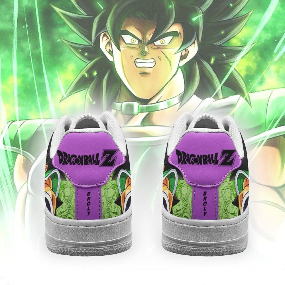 Broly Sneakers Custom Dragon Ball Anime Shoes Fan Gift