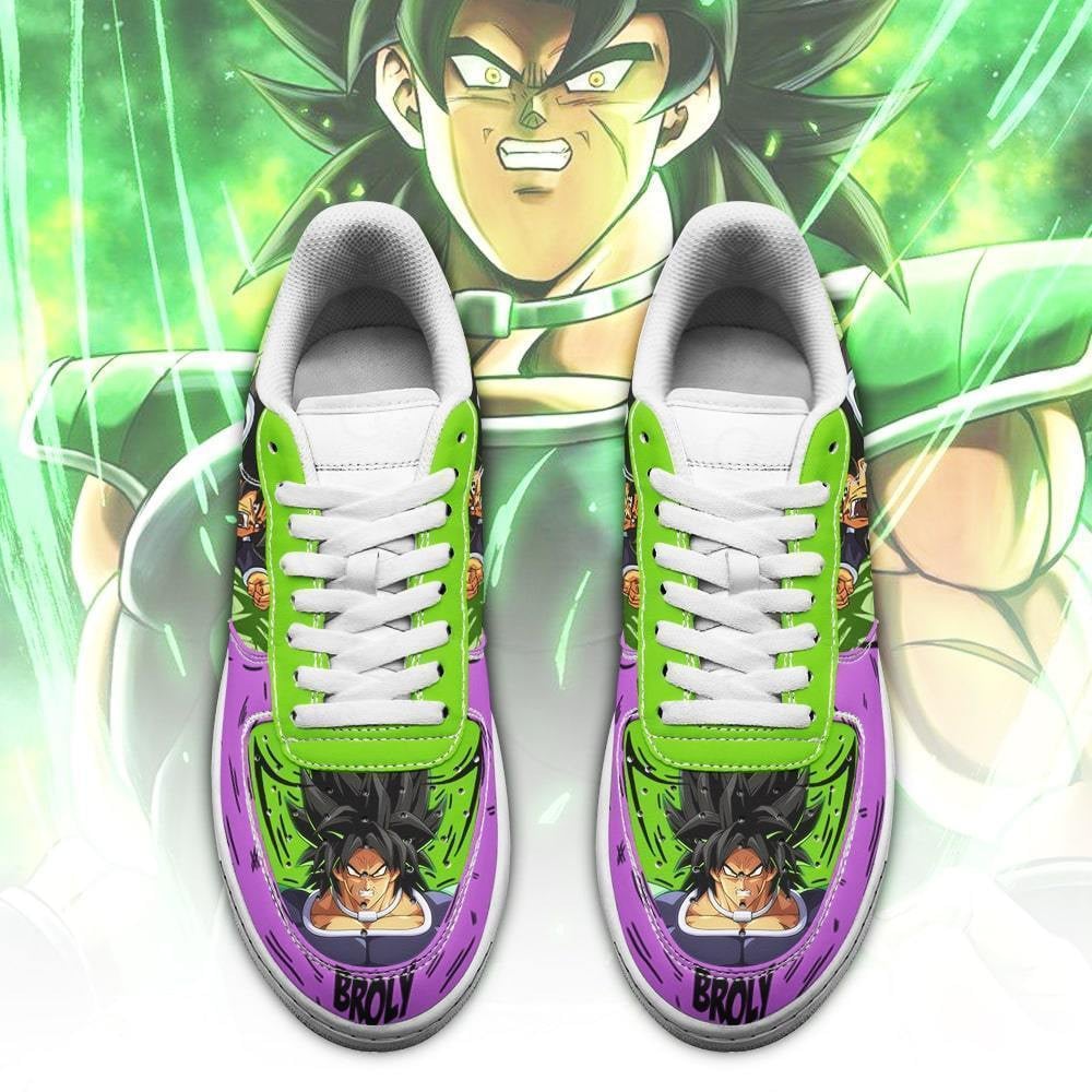 Broly Sneakers Custom Dragon Ball Anime Shoes Fan Gift