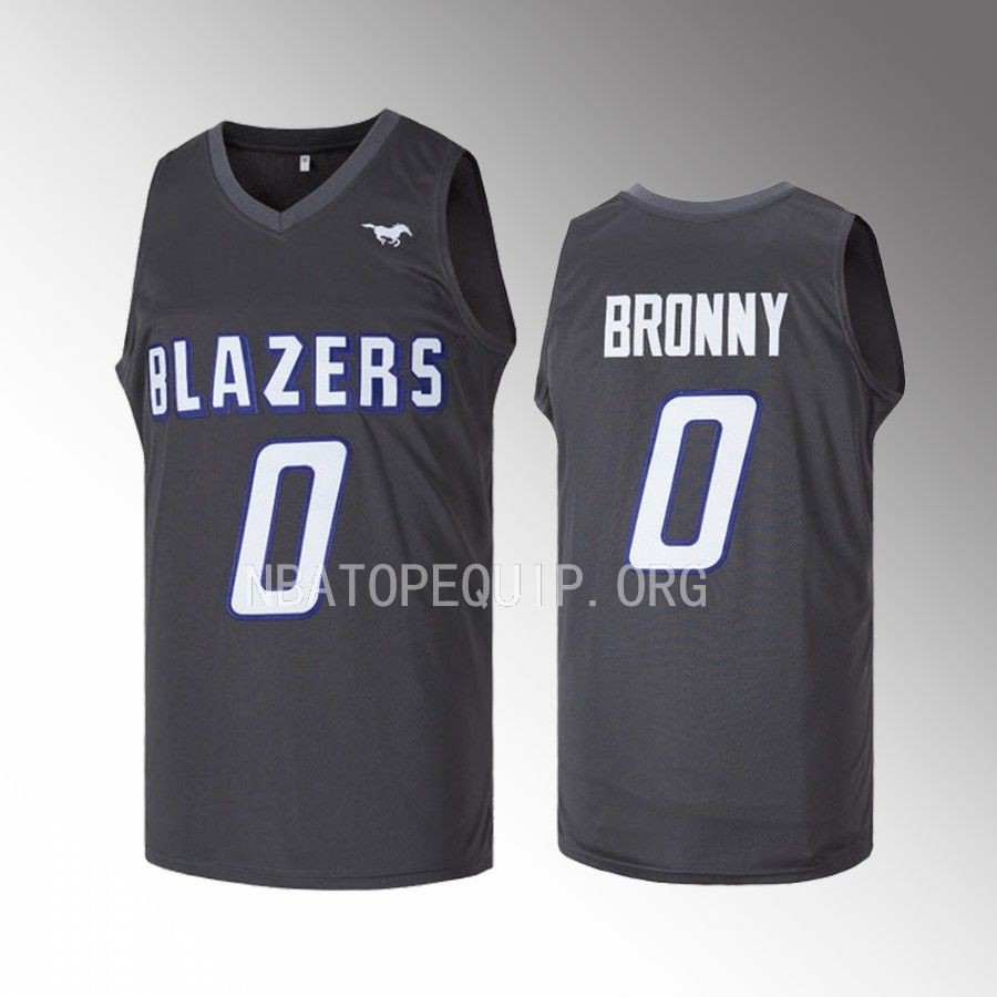 Bronny James Sierra Canyon Trailblazers #0 Black Jersey
