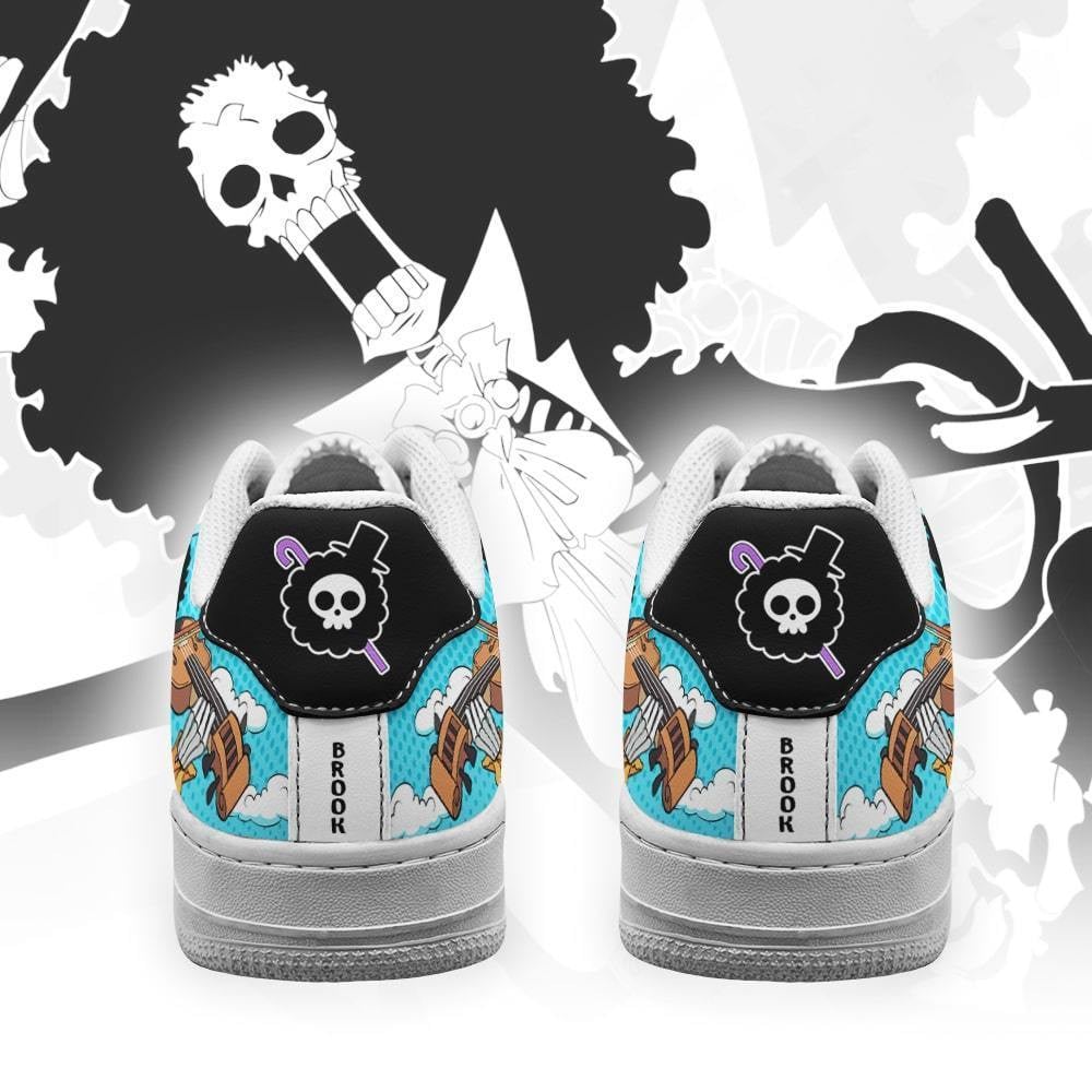Brook Air Sneakers Custom Anime One Piece Shoes