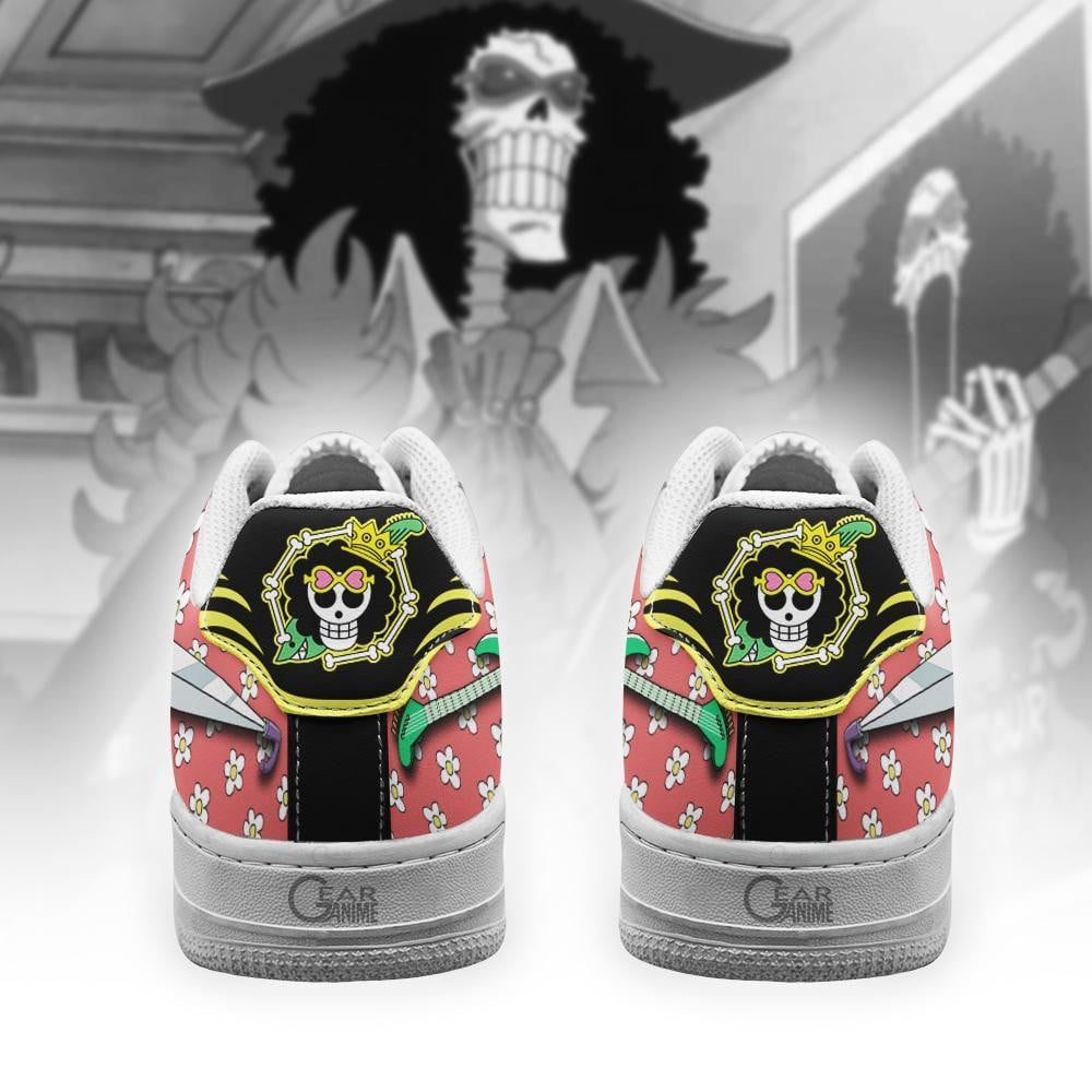 Brook Air Sneakers Custom Guitar and Sword Anime One Piece Shoes