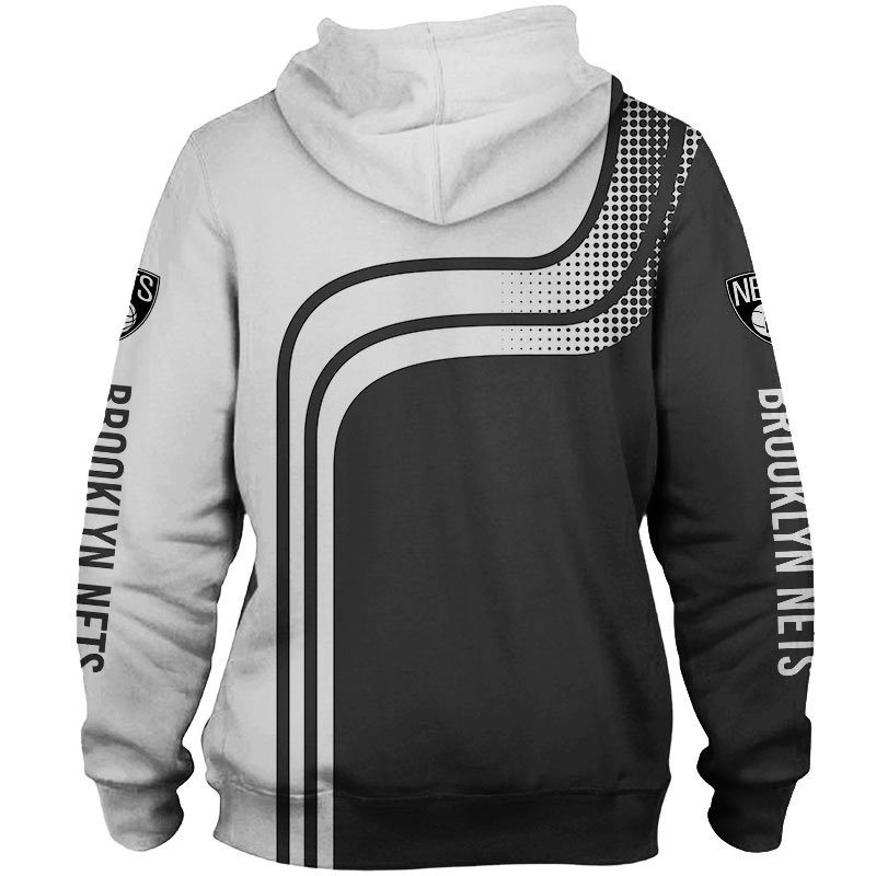 Brooklyn Nets 3D Hoodie Gift For Fans Cheap Basketball For Fans NBA Hoodie