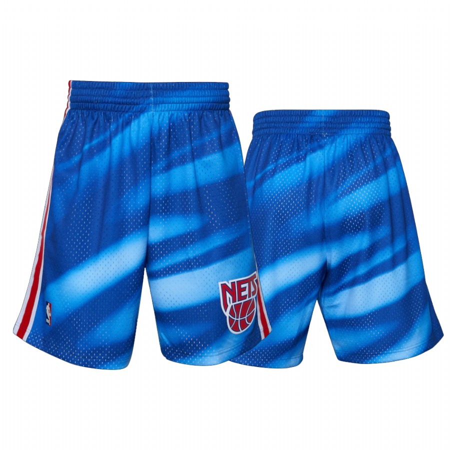 Brooklyn Nets Hardwood Classics Blue Retro Jersey