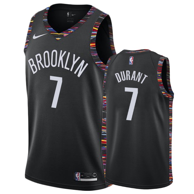 Brooklyn Nets Kevin Durant #7 City Men's Jersey