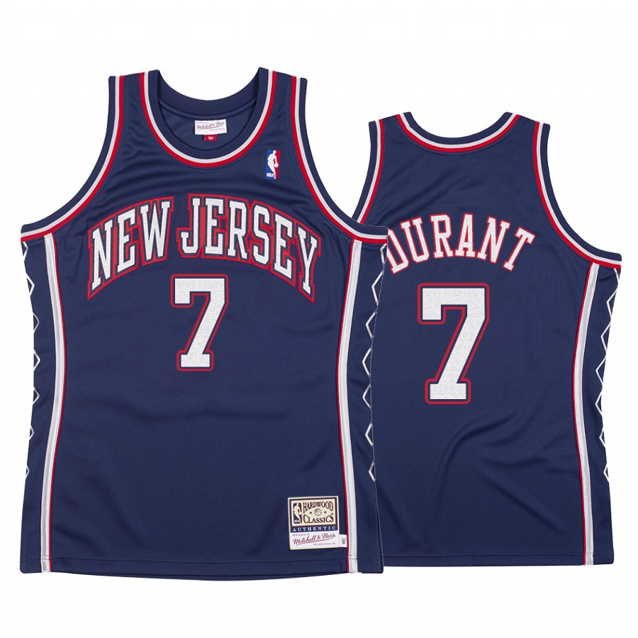 Brooklyn Nets Kevin Durant #7 Hardwood Classics Jersey Men's