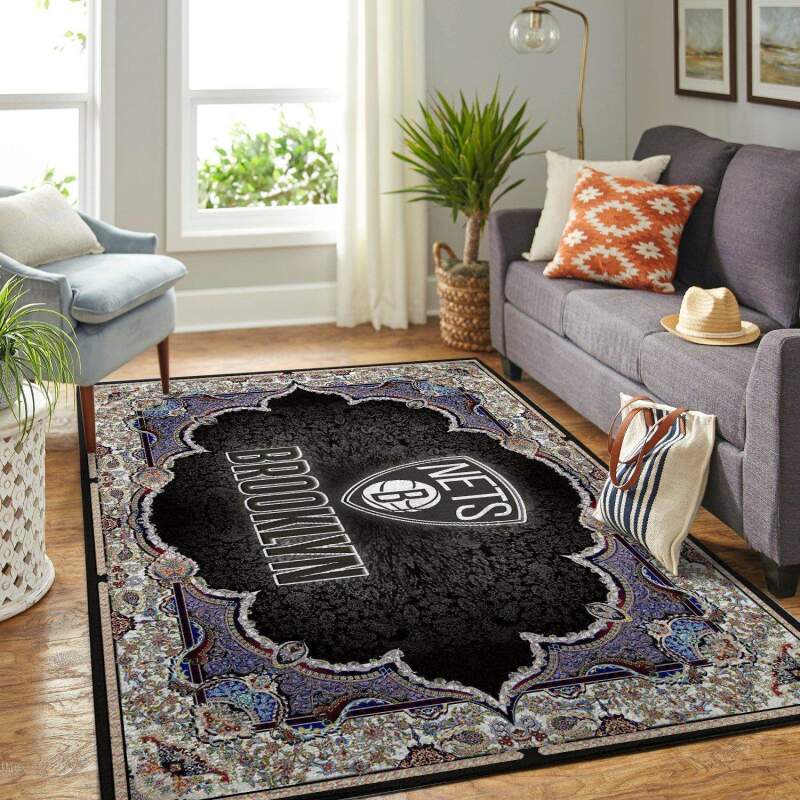 Brooklyn Nets Nba Limited Edition Rectangle Rug