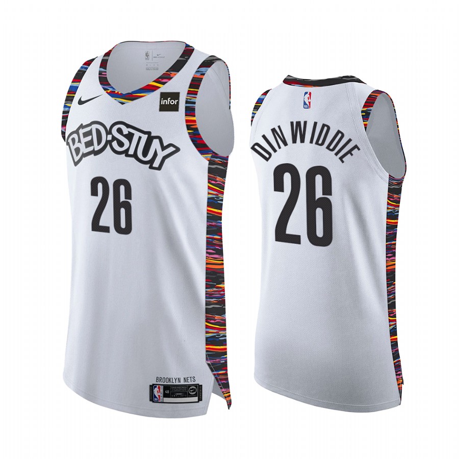 Brooklyn Nets Spencer Dinwiddie 2019-20 City Edition Jersey