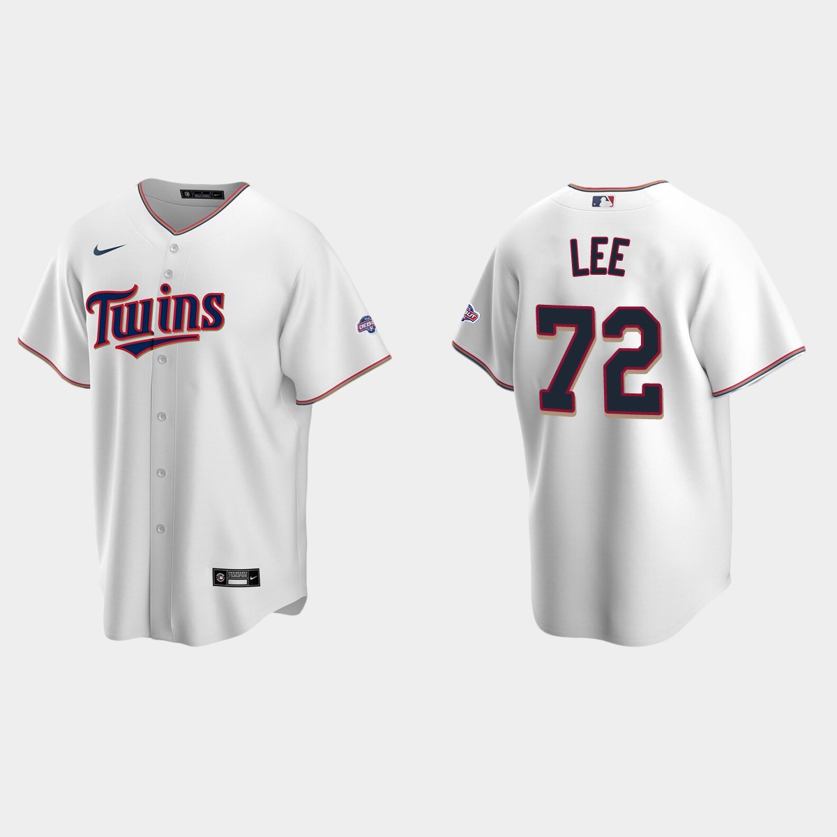 Brooks Lee Minnesota Twins Debut Patch Jersey – White