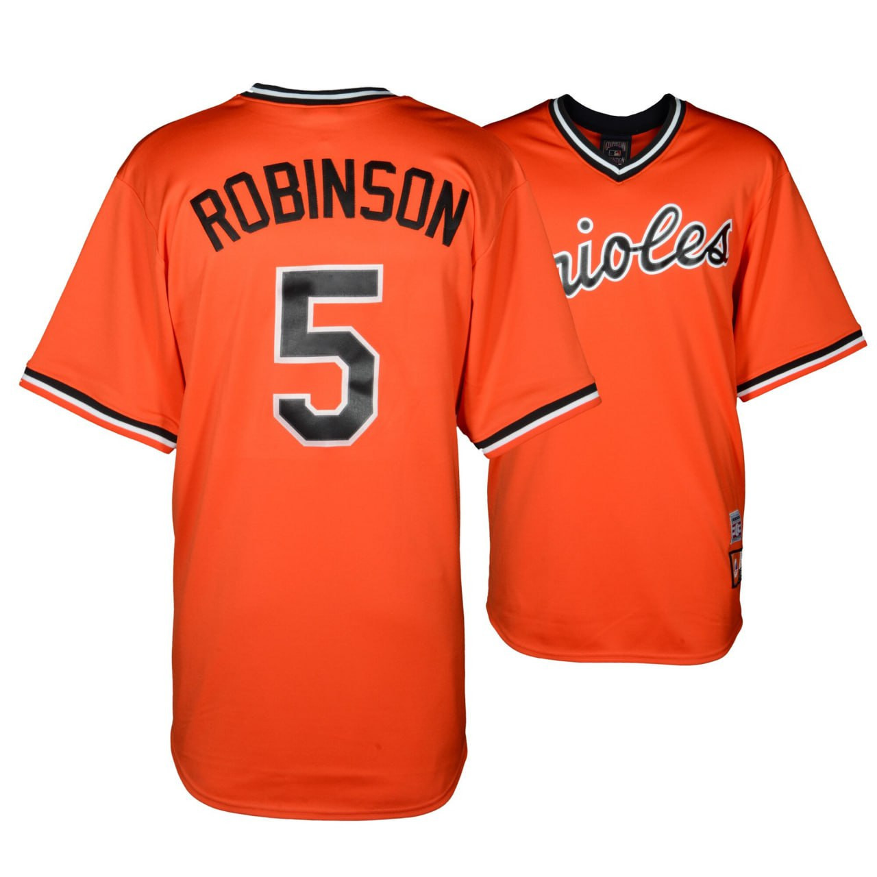 Brooks Robinson Baltimore Orioles Orange Cool Base Jersey - All Stitched