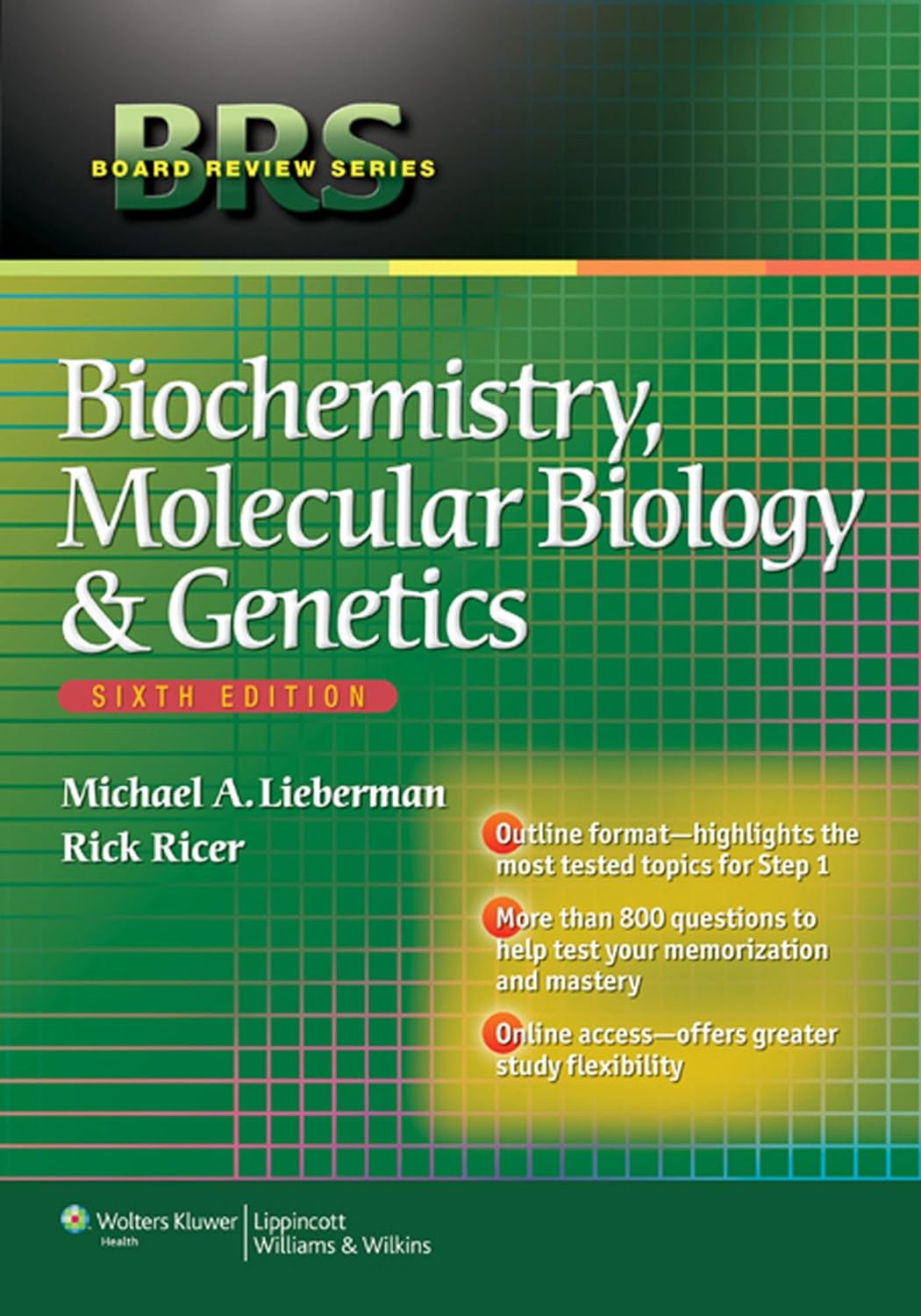 BRS Biochemistry, Molecular Biology, and Genetics (Board Review) (PDF/EPUB Version)