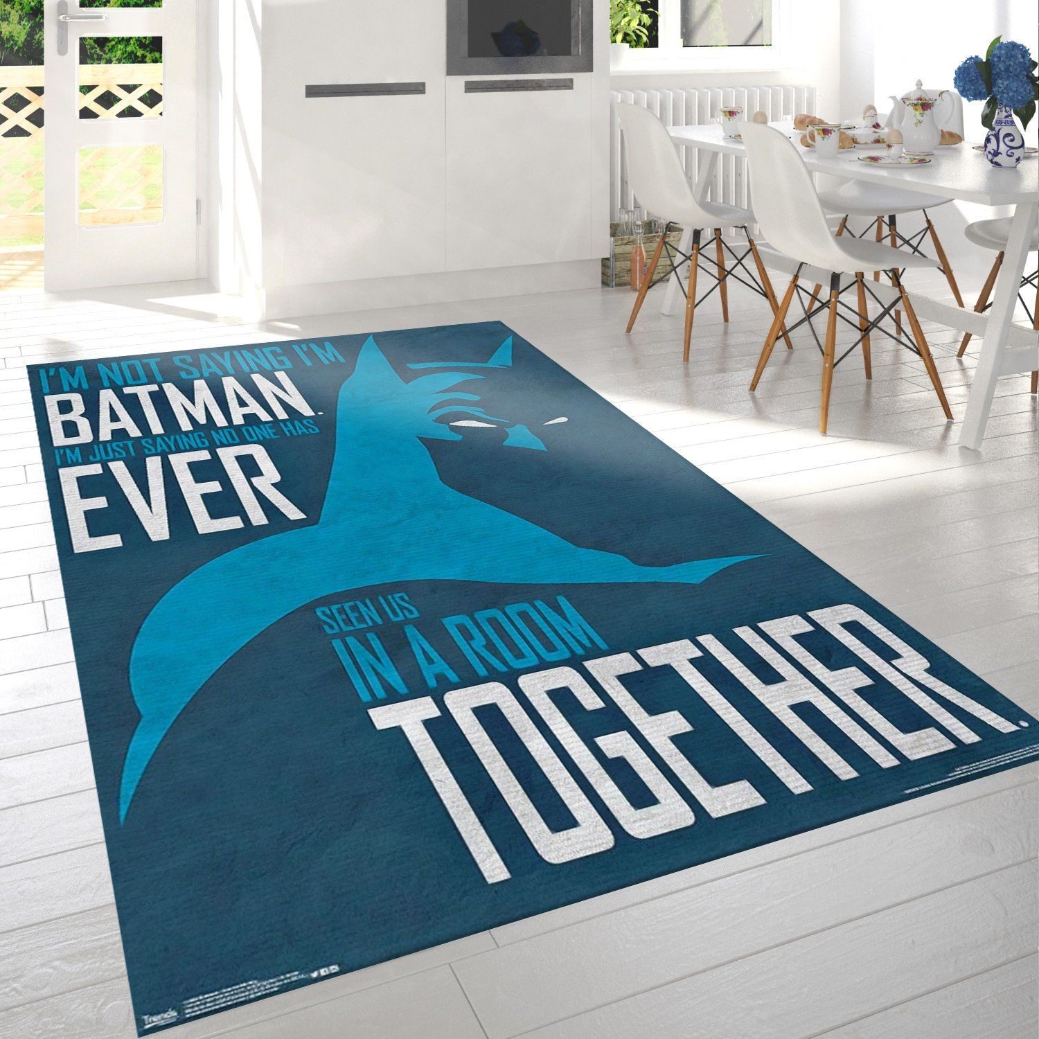 Bruce Wayne Batman Rectangle Rug – Custom Size And Printing