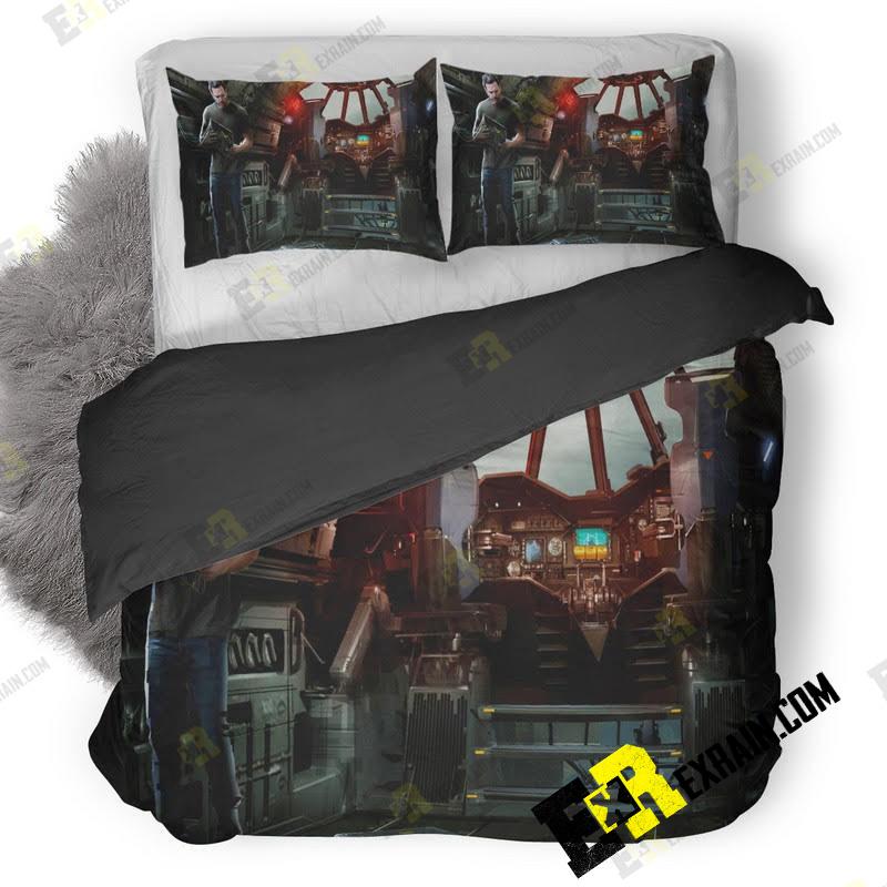 Bruce Wayne Making Flying Fox Artwork V3 3D Customized Duvet Cover Bedding Set