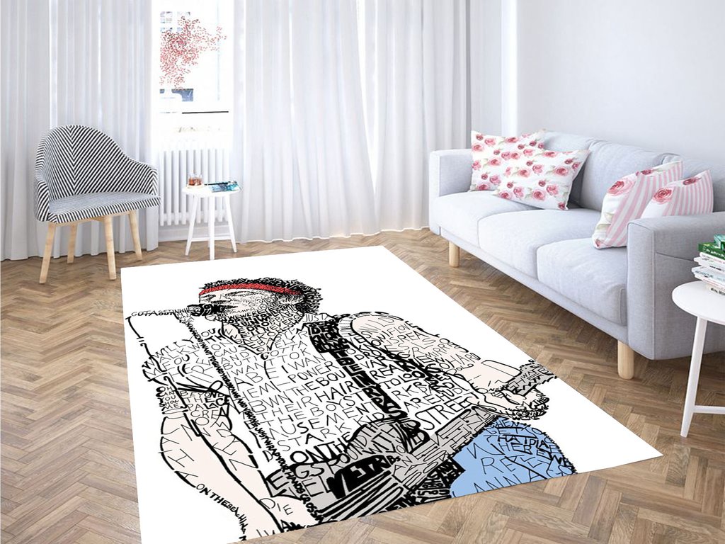 Brucespringsten Artwork Living Room Modern Carpet Rectangle Rug