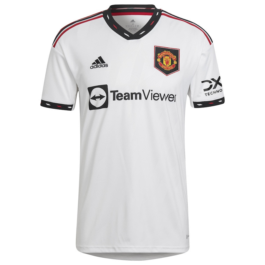 Bruno Fernandes 8 Manchester United 2022/23 Away Player Soccer Jersey – White