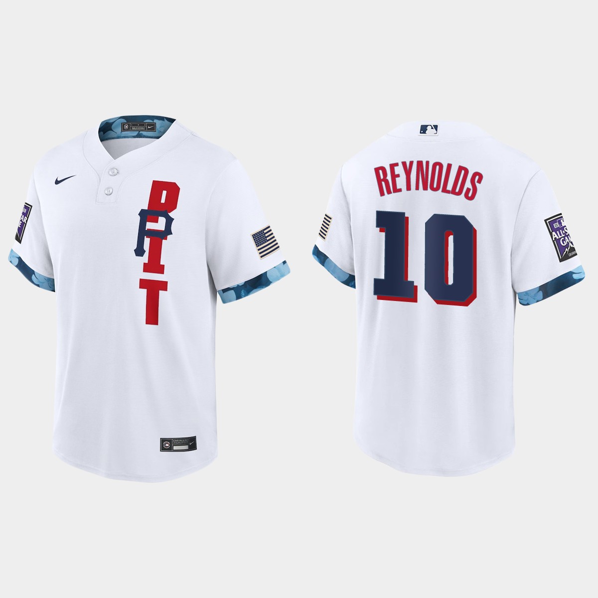 Bryan Reynolds Pittsburgh Pirates 2021 MLB All-Star Game Jersey – White