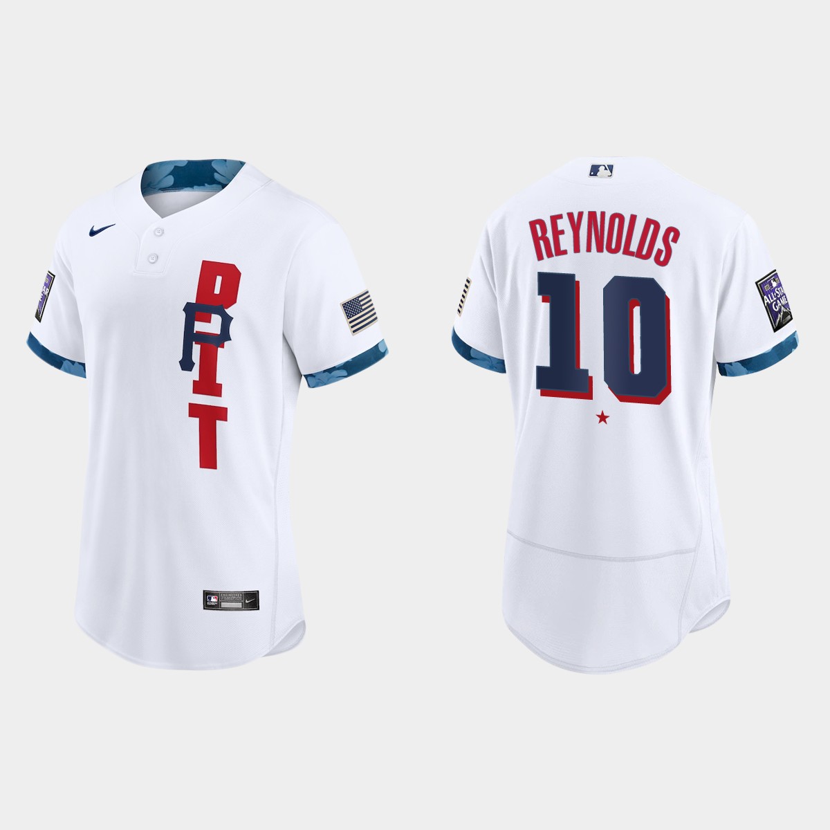Bryan Reynolds Pittsburgh Pirates 2021 MLB All-Star Game Jersey – White