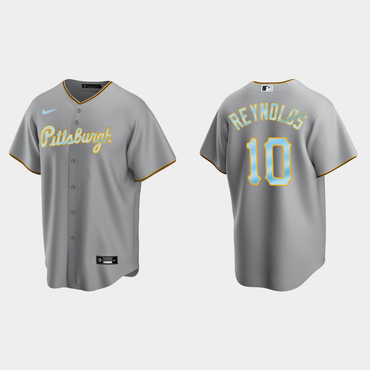 Bryan Reynolds Pittsburgh Pirates 2022 Father’s Day Jersey – Gray