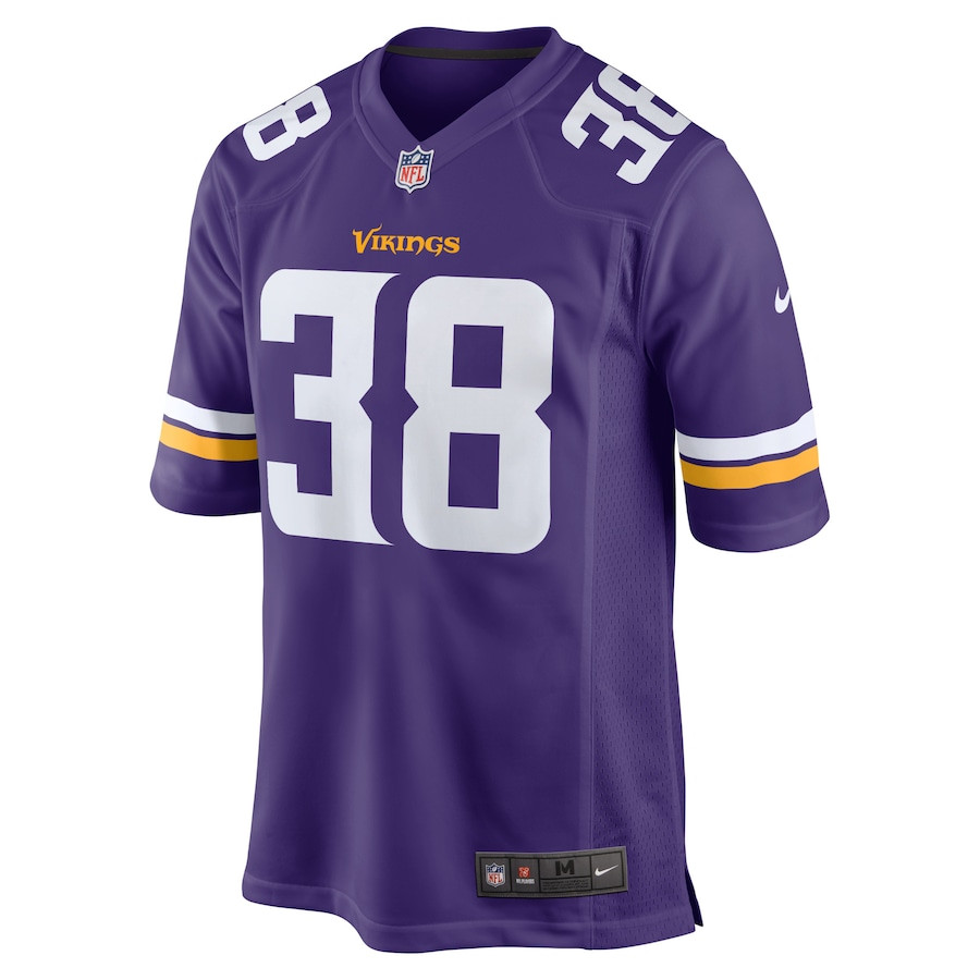 Bryant Koback Minnesota Vikings Home Game Player Stitched Jersey – Purple