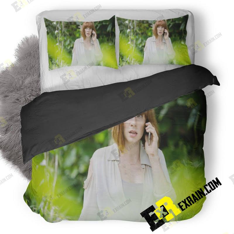 Bryce Dallas Howard In Jurassic World Fallen Kingdom Vr 3D Customized Duvet Cover Bedding Set