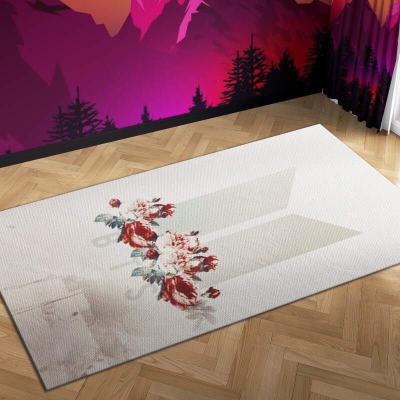 Bts Army Carpet Mock Area Rectangle Rug