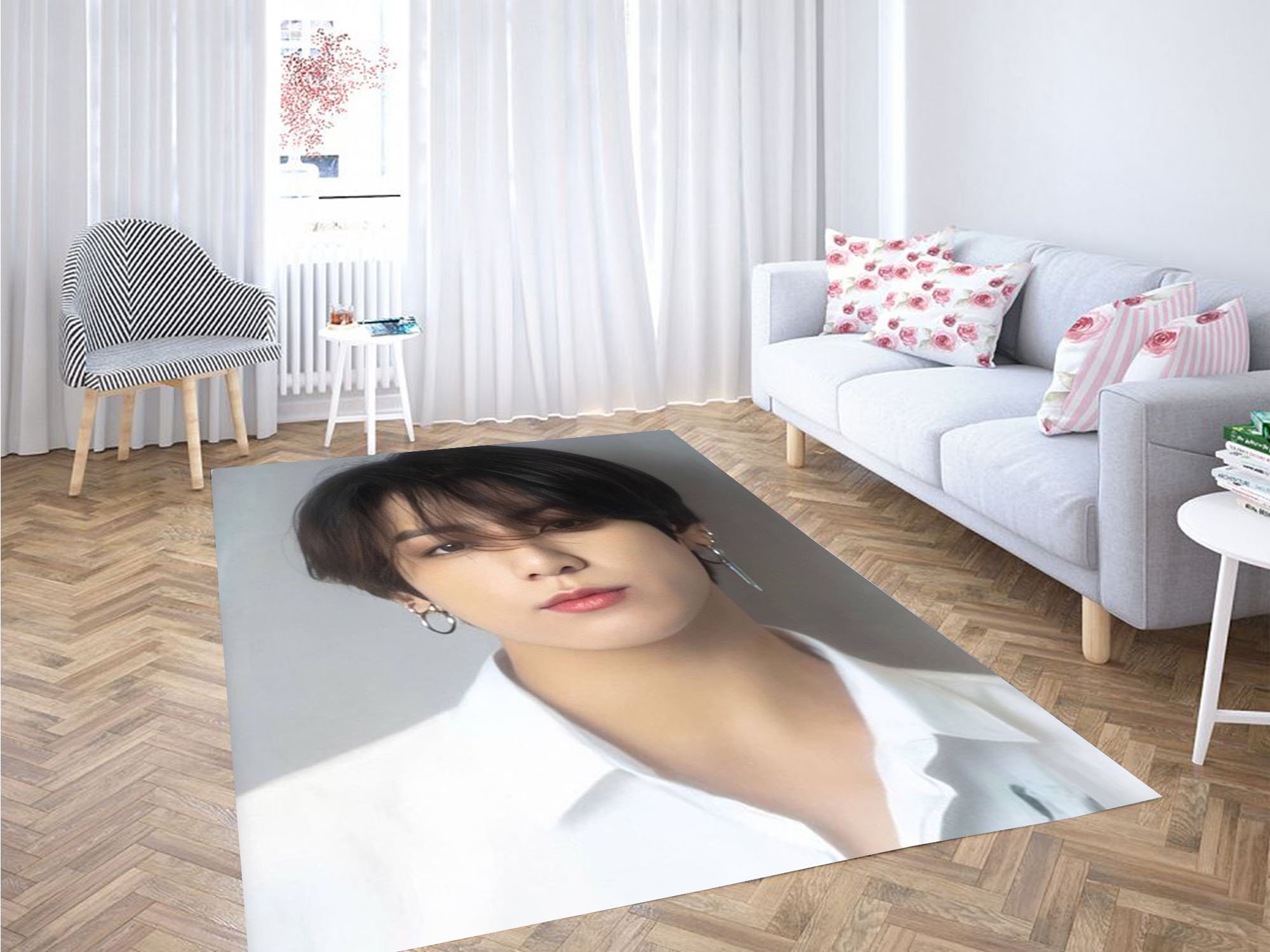 Bts Summer Package Wallpaper Carpet Rectangle Rug