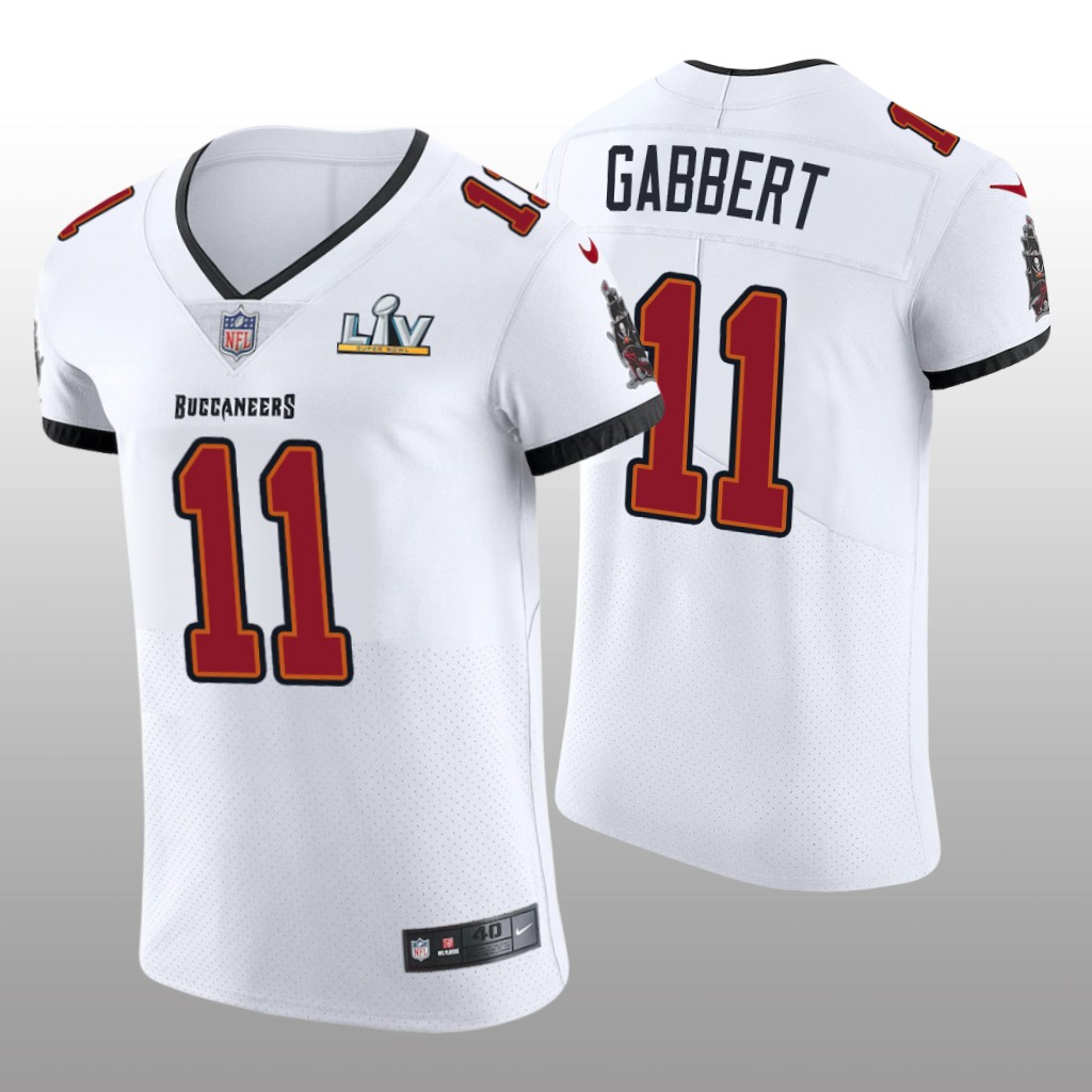 Buccaneers Blaine Gabbert White Vapor Elite Jersey Super Bowl LV