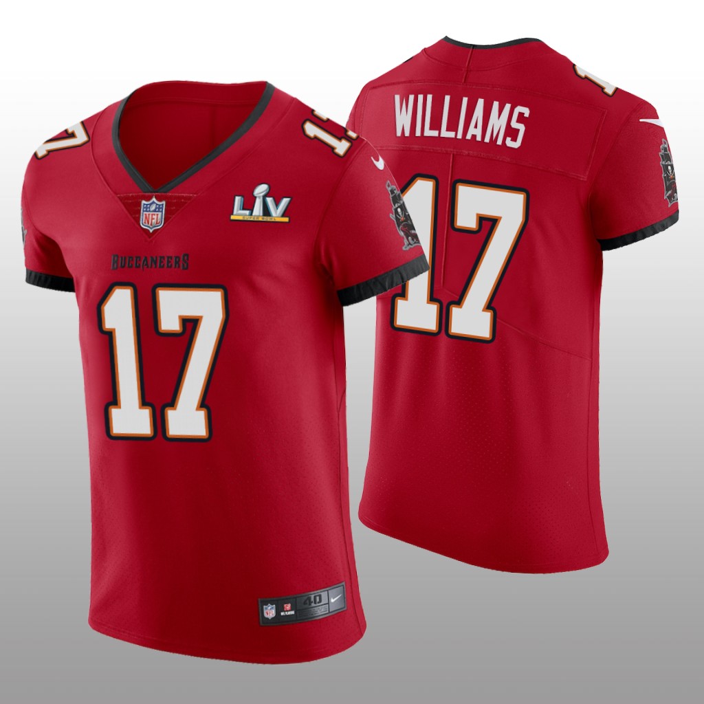 Buccaneers Doug Williams Red Vapor Elite Jersey Super Bowl LV