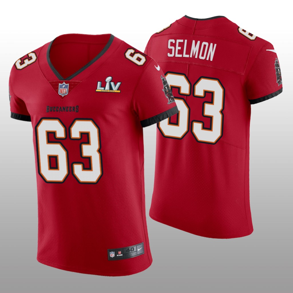Buccaneers Lee Roy Selmon Red Vapor Elite Jersey Super Bowl LV