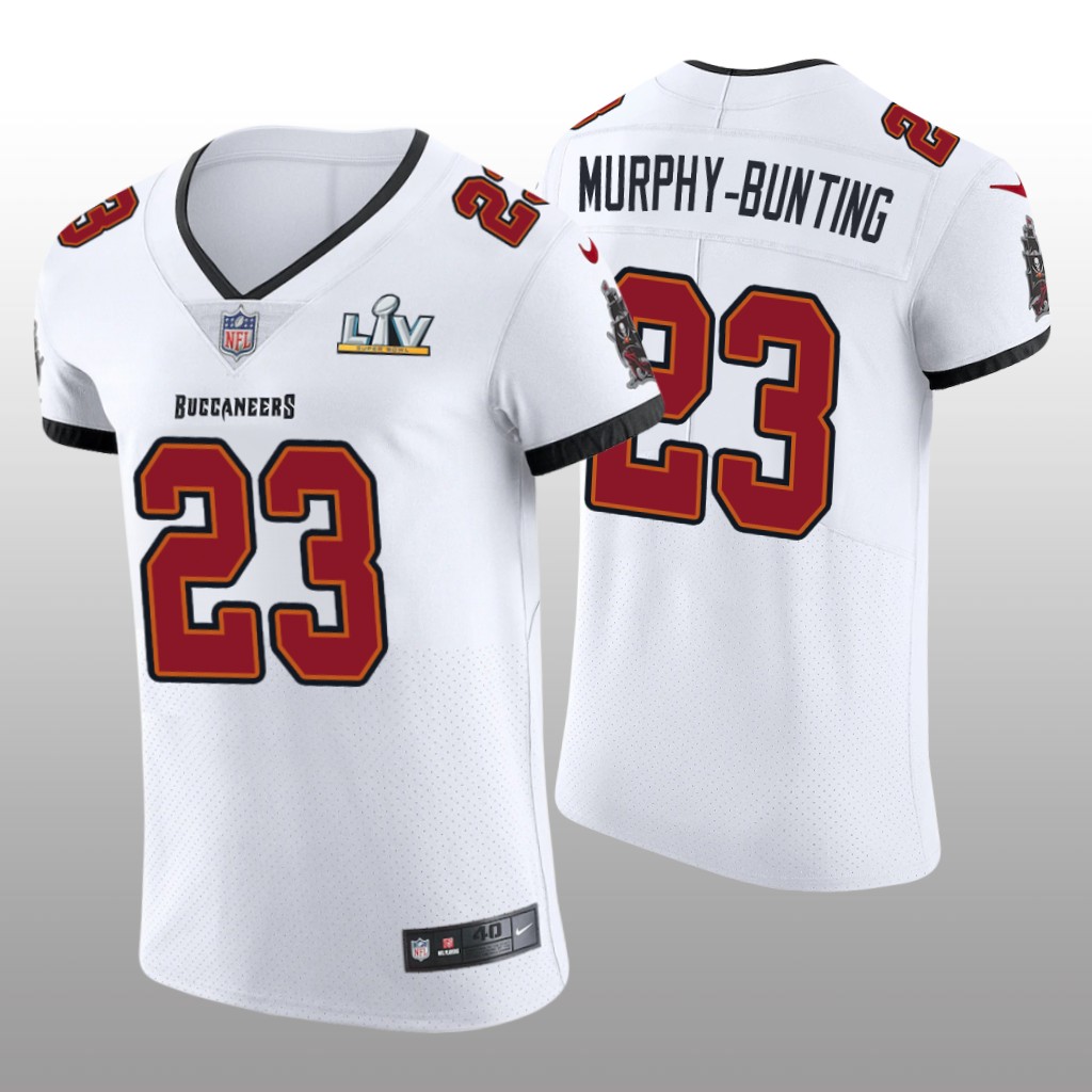 Buccaneers Sean Murphy-Bunting White Vapor Elite Jersey Super Bowl LV