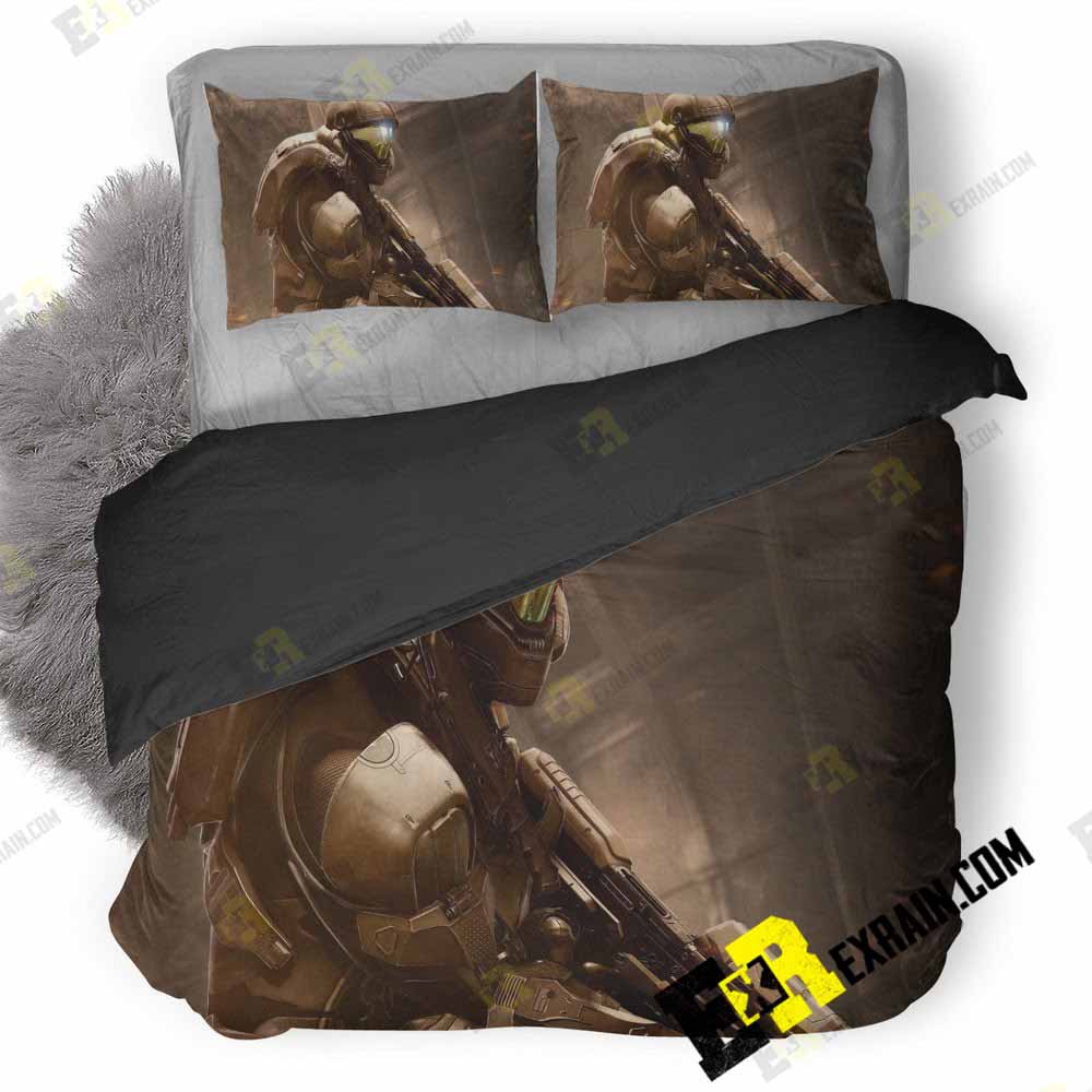 Buck Halo 3D Customized Duvet Cover Bedding Set