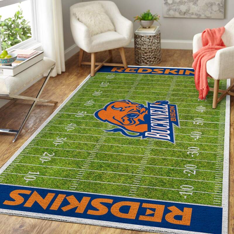 Bucknell Bison Ncaa Football Limited Edition Rectangle Rug