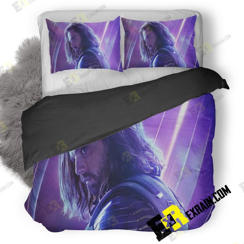 Bucky Barnes In Avengers Infinity War New Poster 35 3D Customized Duvet Cover Bedding Set