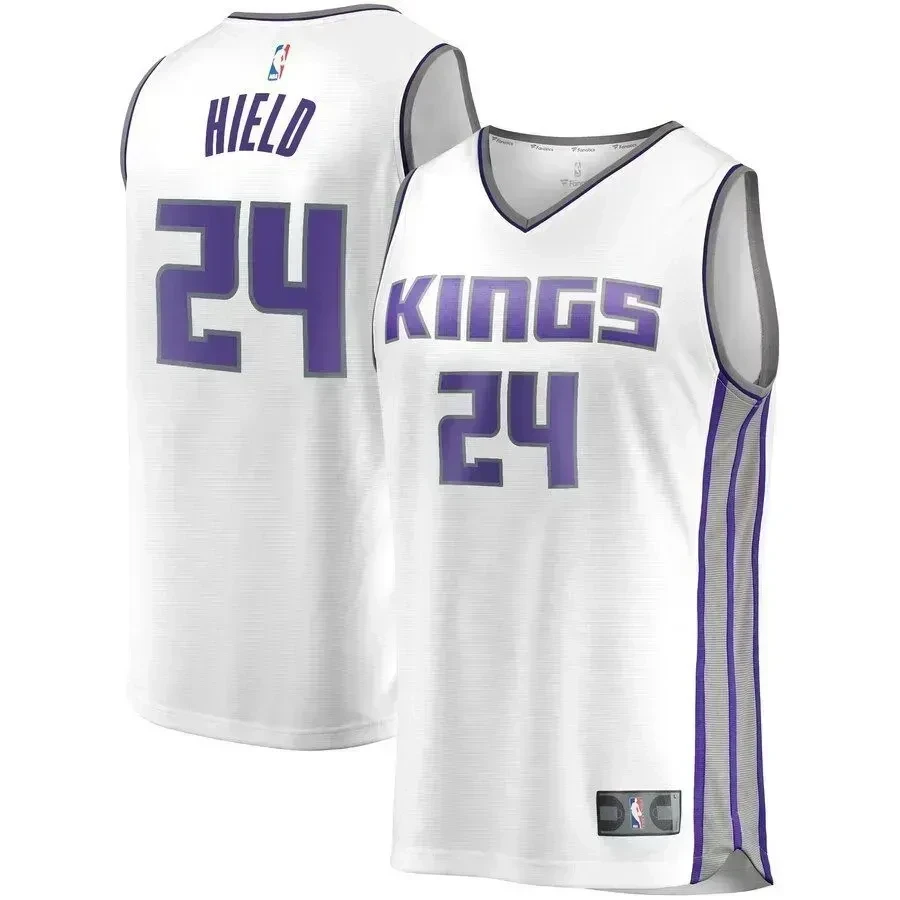 Buddy Hield Sacramento Kings Fast Break Player Stitched Jersey – White – Association Edition