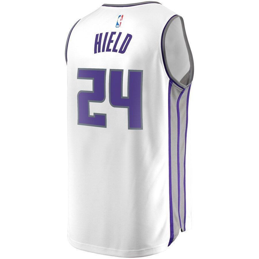 Buddy Hield Sacramento Kings Fast Break Player Stitched Jersey – White – Association Edition