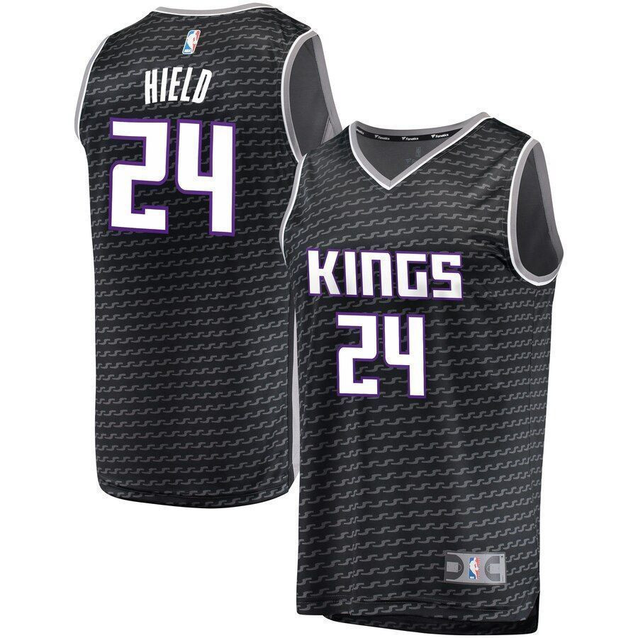 Buddy Hield Sacramento Kings Fast Break Stitched Jersey Black – Statement Edition