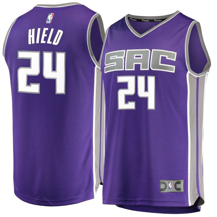 Buddy Hield Sacramento Kings Fast Break Stitched Jersey Purple – Icon Edition