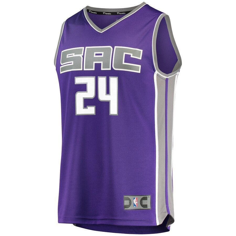 Buddy Hield Sacramento Kings Fast Break Stitched Jersey Purple – Icon Edition