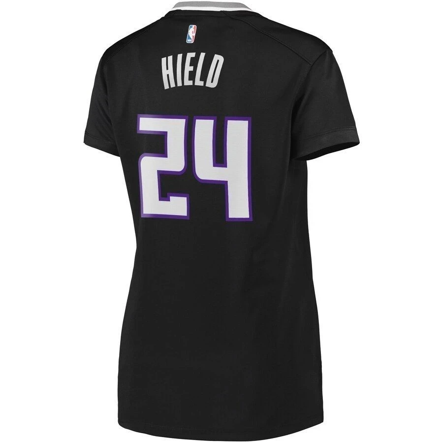 Buddy Hield Sacramento Kings Women’s Fast Break Player Stitched Jersey – Statement Edition – Black