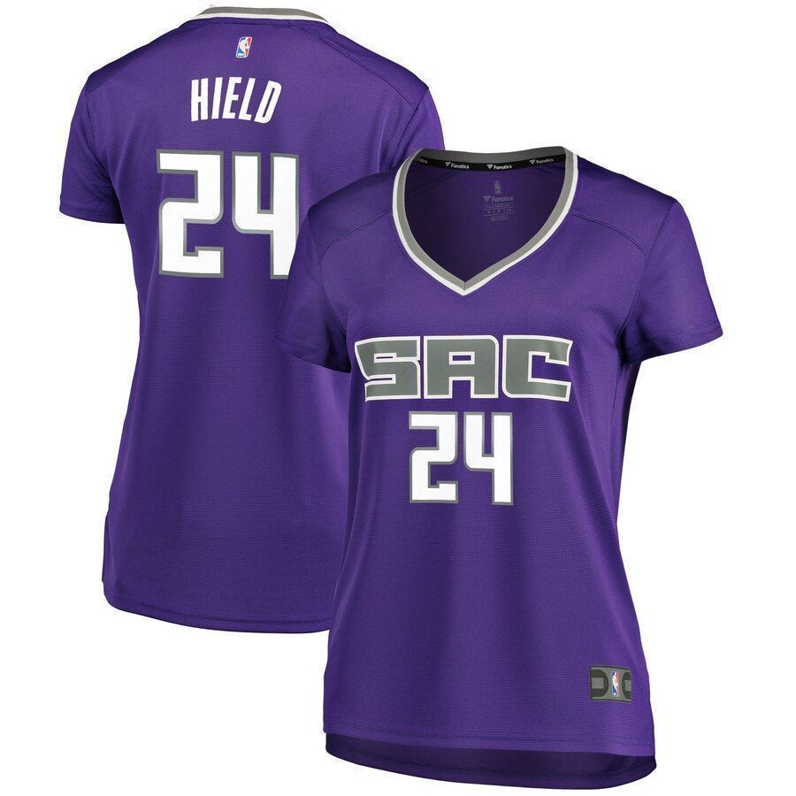Buddy Hield Sacramento Kings Women’s Fast Break Stitched Jersey Purple – Icon Edition