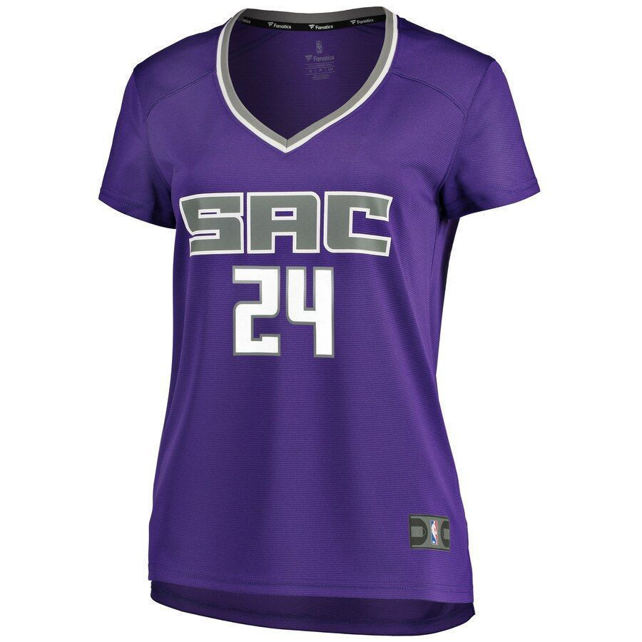 Buddy Hield Sacramento Kings Women’s Fast Break Stitched Jersey Purple – Icon Edition