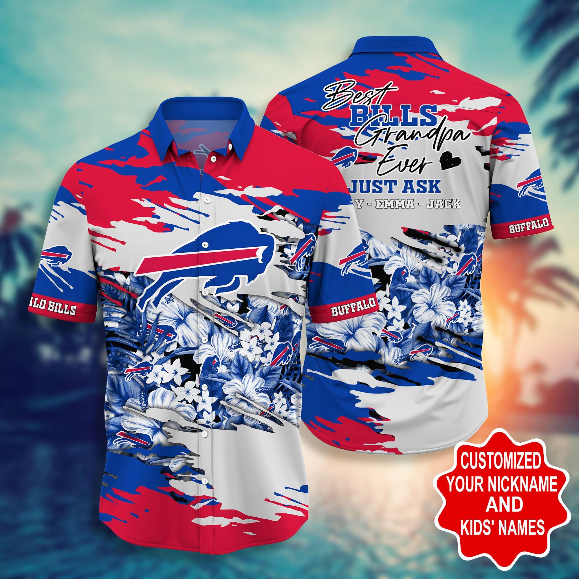 Buffalo Bills -Pesonalized Hawaii Shirt STYLE HOT TRENDING SUMMER