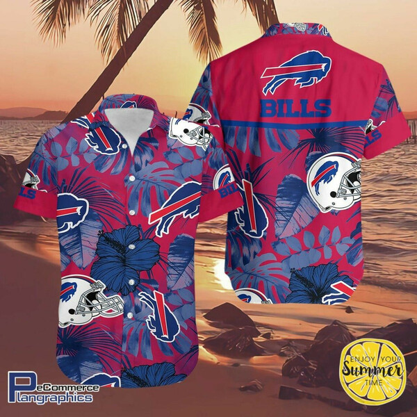 Buffalo Bills Aloha Hawaiian Shirt
