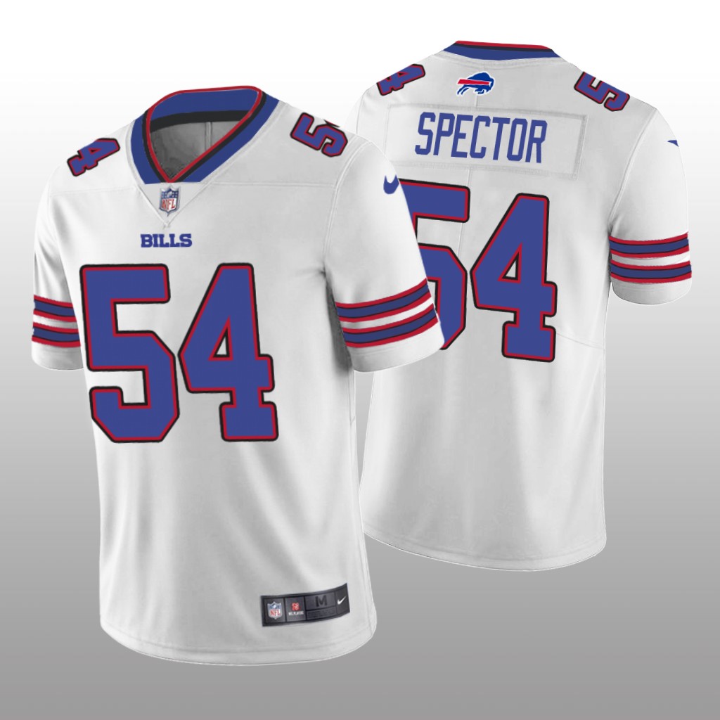 Buffalo Bills Baylon Spector White Jersey Vapor Limited - Men's