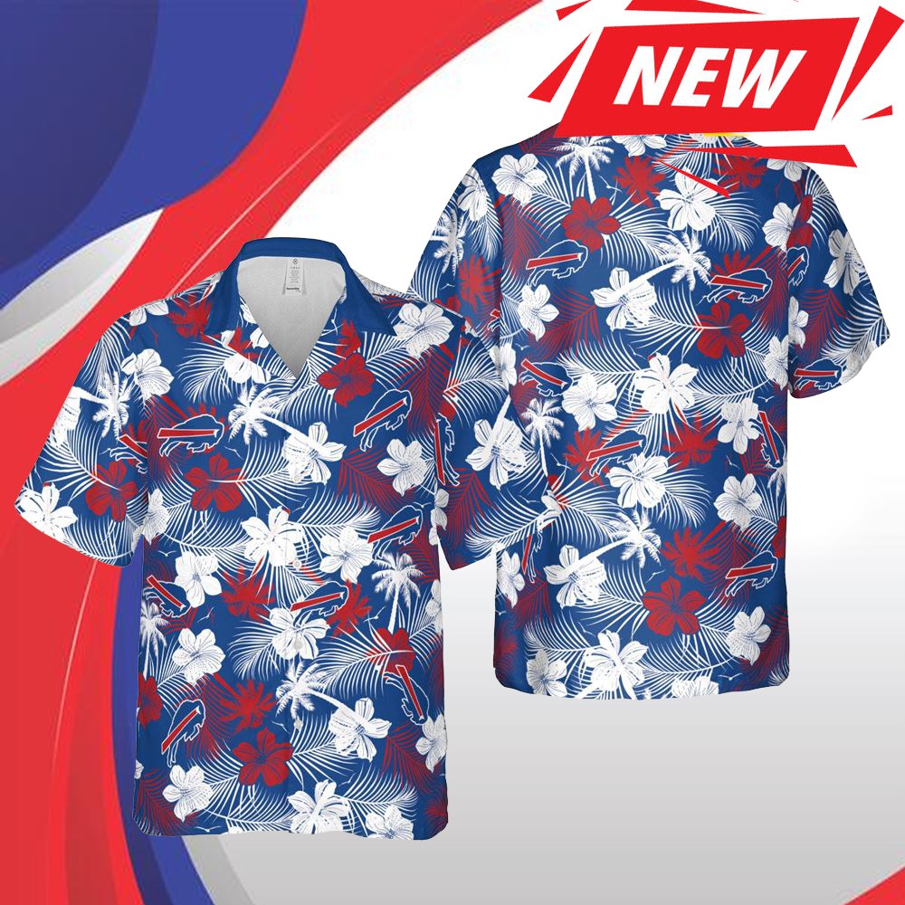 Buffalo Bills Buffalo?Niagara Falls Floral Football Fashion Hawaiian Shirt